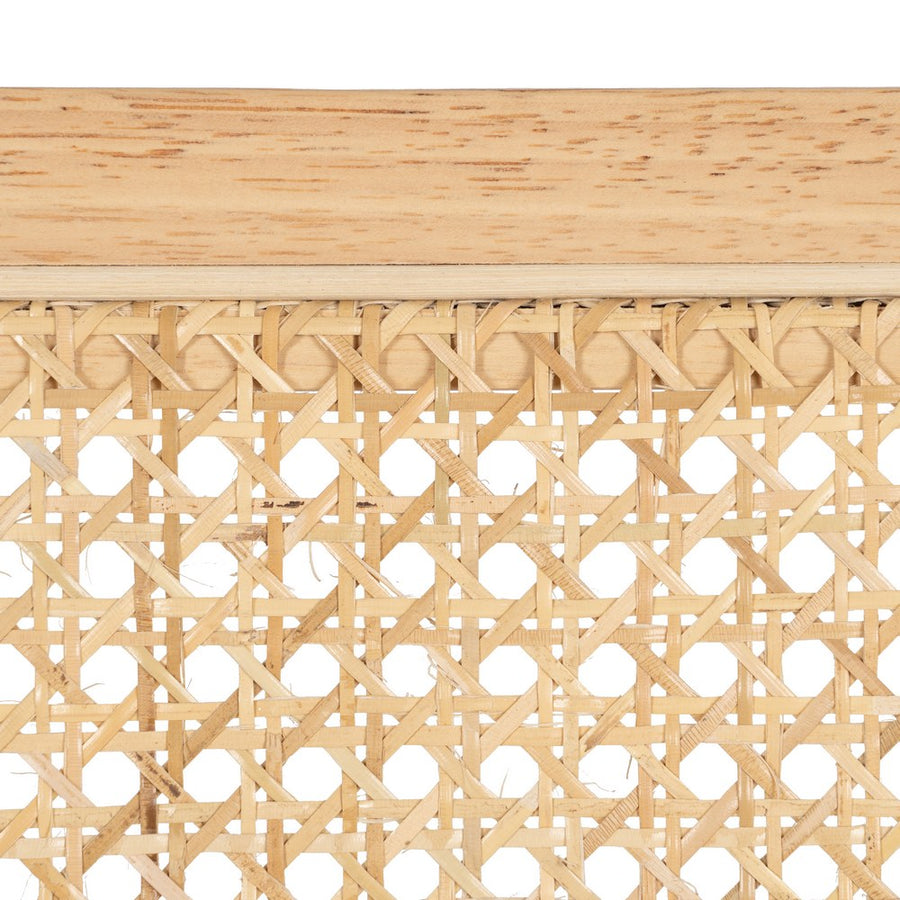 SILLA NATURAL MADERA-RATÁN SALÓN 46 X 53 X 82,50 CM