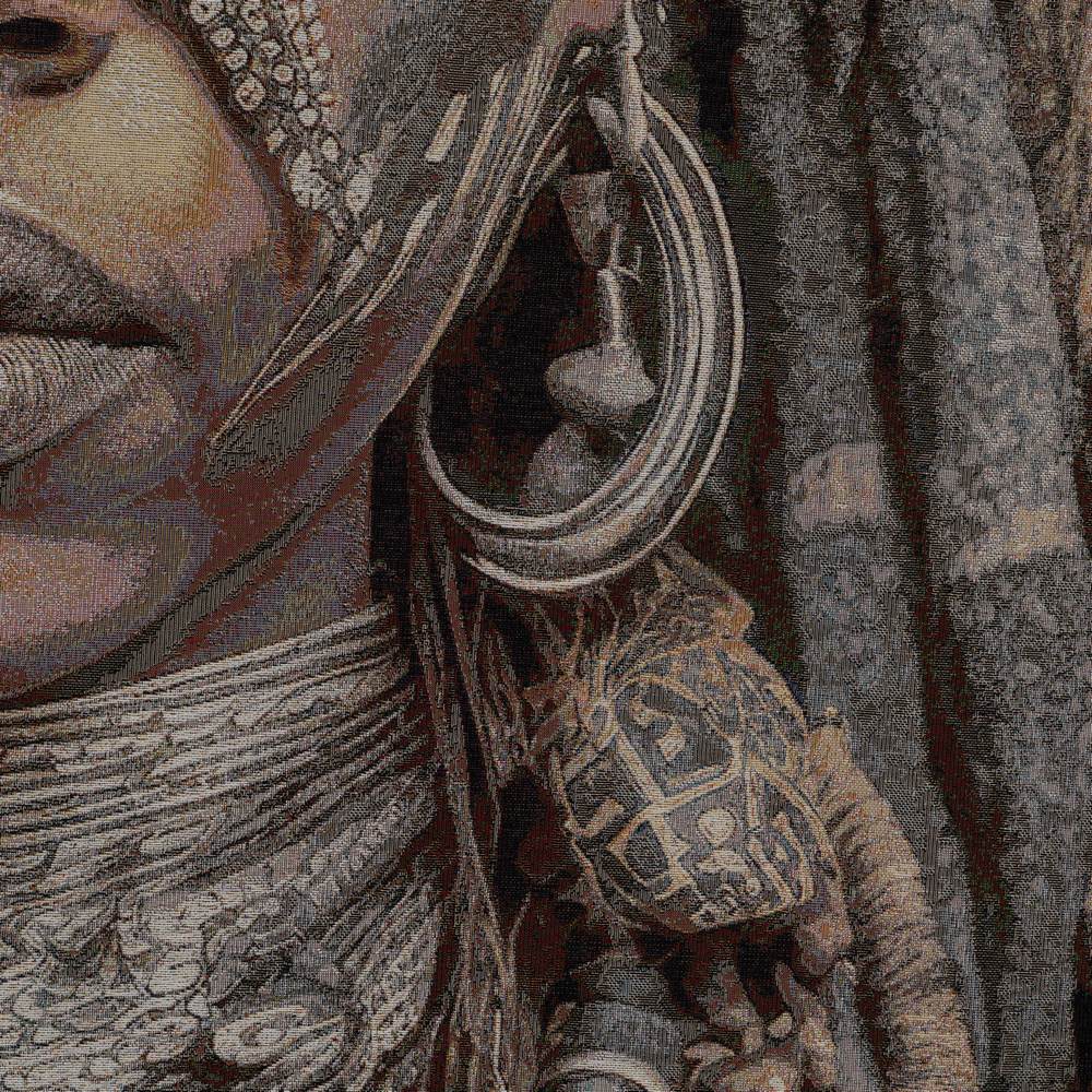 AFRICAN WOVEN WALL ART DECORATION 133 X 180 CM