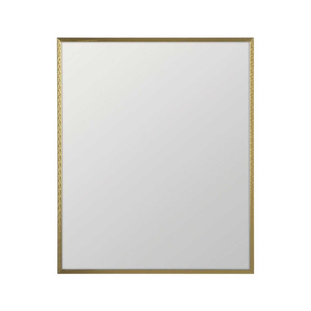ESPEJO DORADO ALUMINIO DECORACIÓN 50 X 60 CM