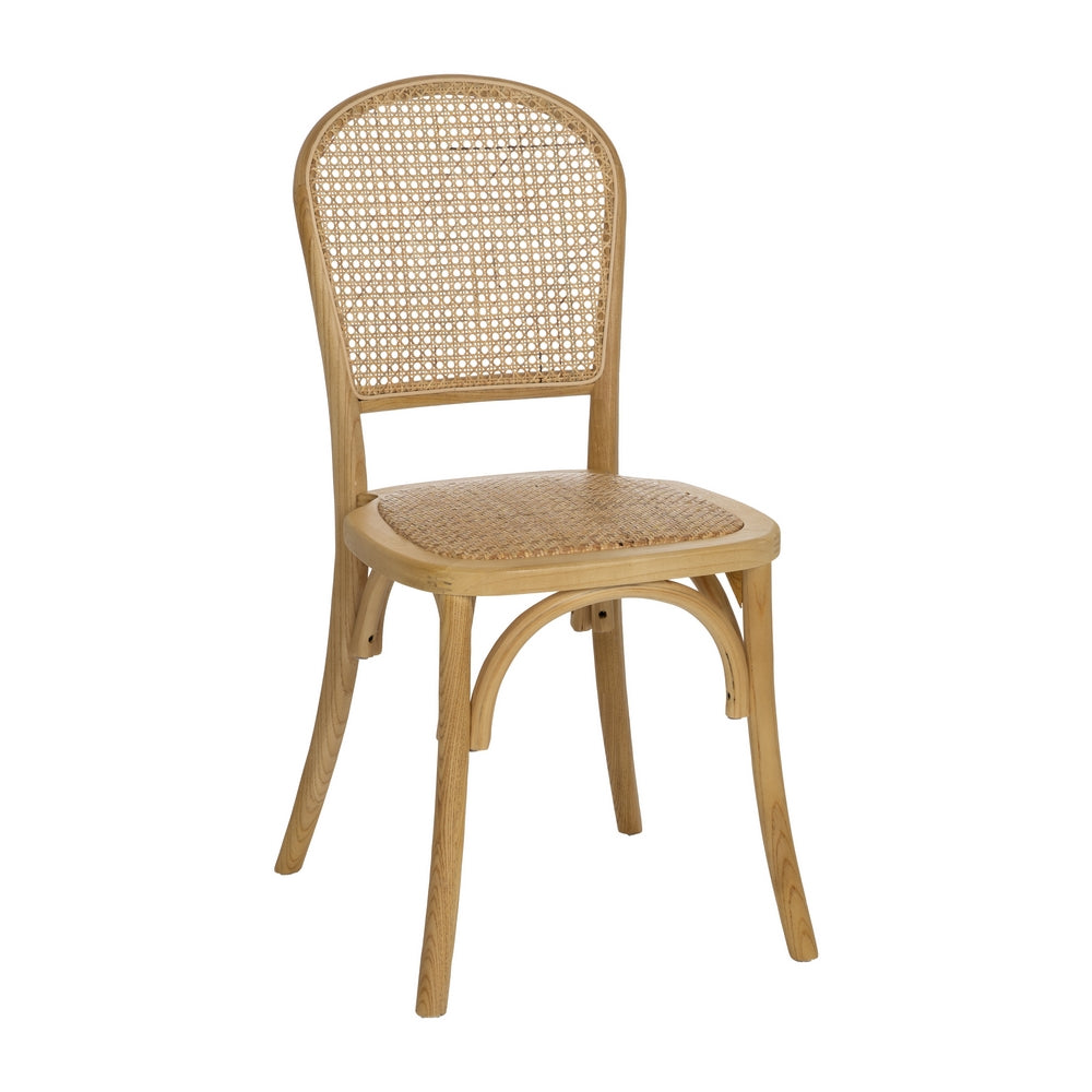 SILLA NATURAL MADERA 45 X 57 X 88 CM