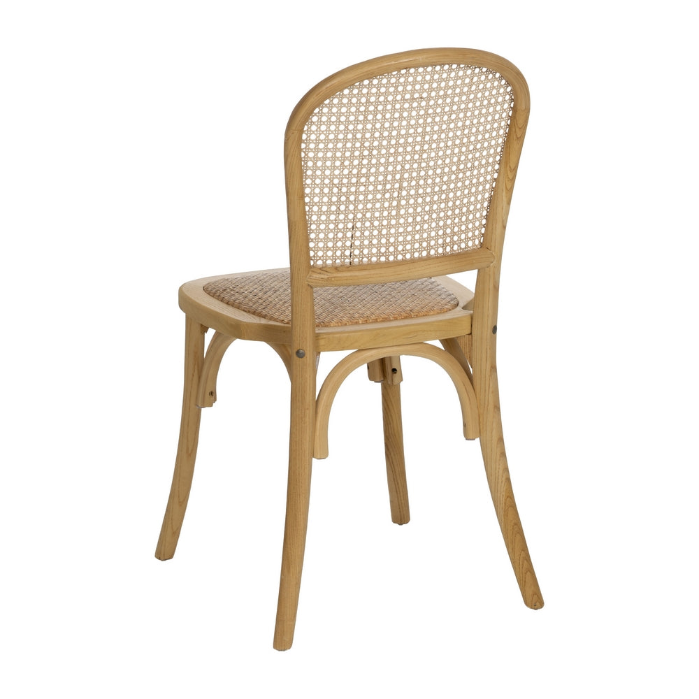 SILLA NATURAL MADERA 45 X 57 X 88 CM