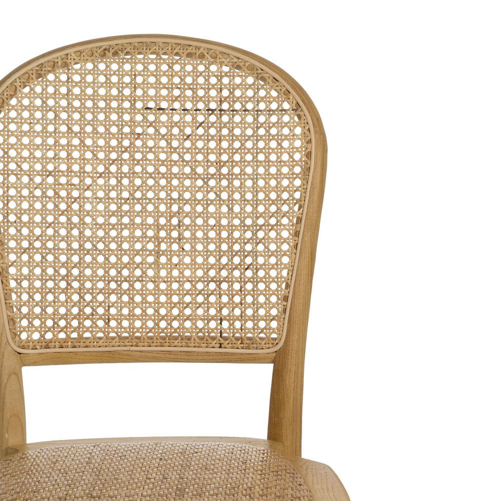 SILLA NATURAL MADERA 45 X 57 X 88 CM
