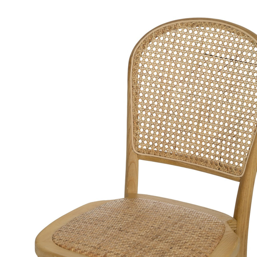 SILLA NATURAL MADERA 45 X 57 X 88 CM