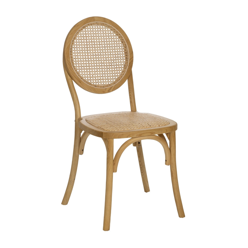 SILLA NATURAL MADERA 45 X 57 X 92 CM