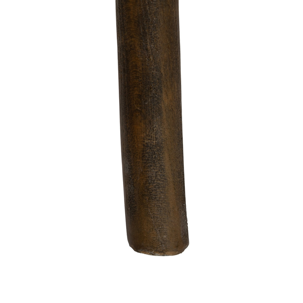 SILLA ASPAS MARRÓN MADERA 50 X 56 X 87 CM
