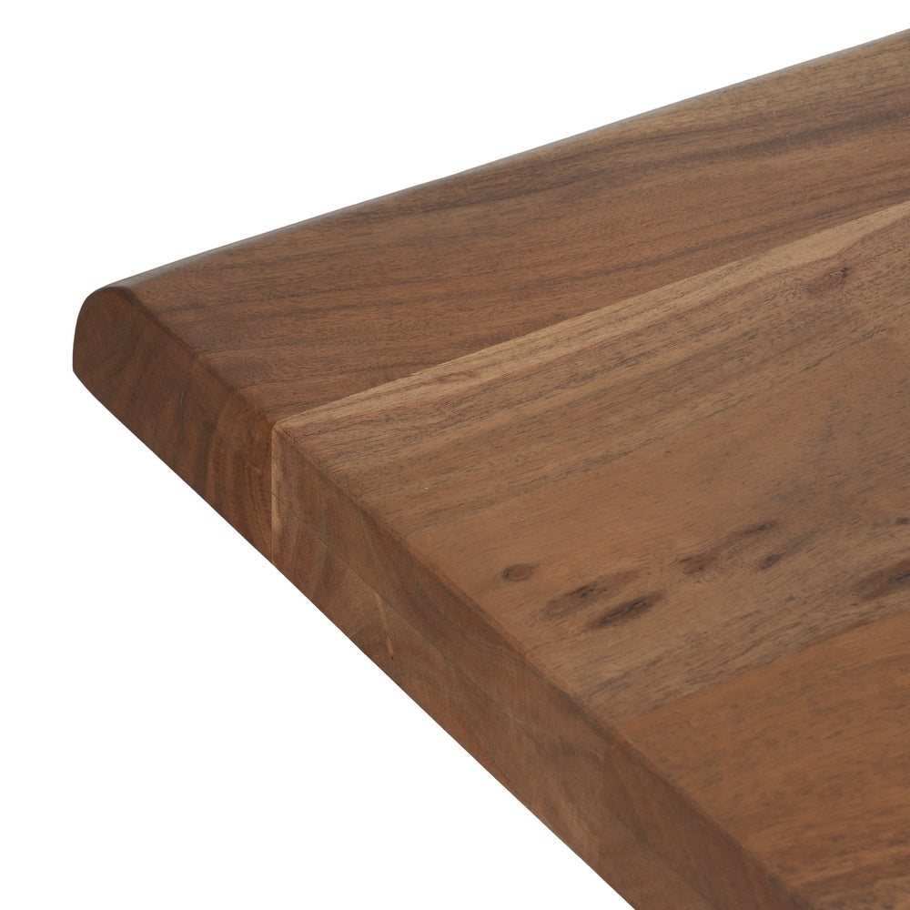 MESA COMEDOR MARRÓN MADERA DE ACACIA 280 X 100 X 77 CM