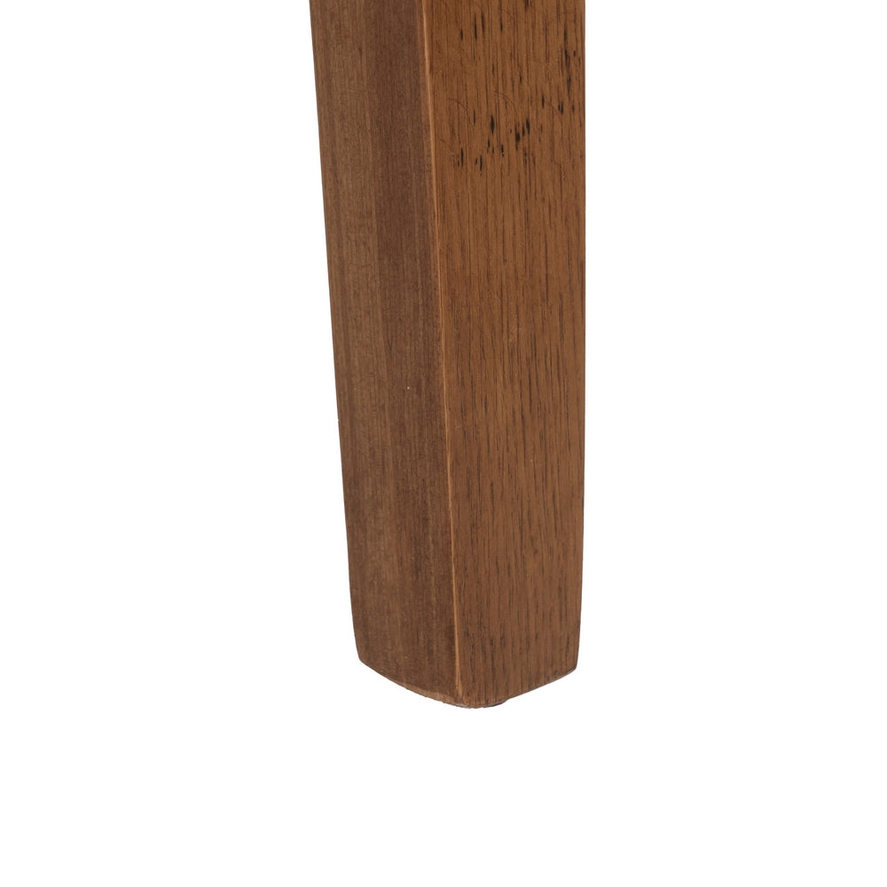 SILLA VERDE-MARRÓN TEJIDO-MADERA 51 X 55 X 75 CM