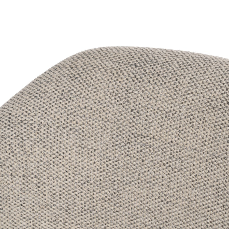 SILLA GRIS-MARRÓN TEJIDO-MADERA CONTRACT 51 X 55 X 75 CM