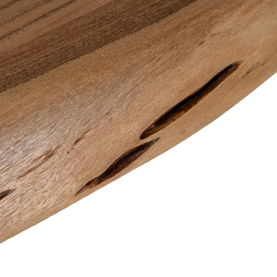 MESA COMEDOR NATURAL MADERA DE ACACIA 280 X 100 X 76 CM