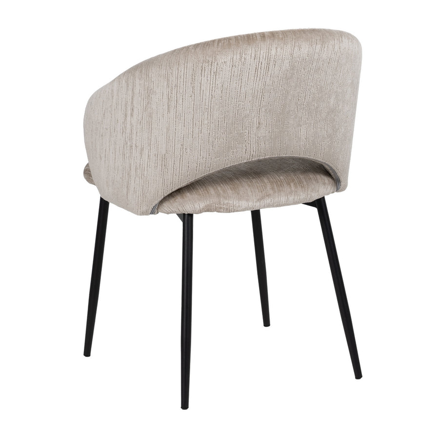 SILLA HIELO TEJIDO-METAL CONTRACT 58 X 60 X 80,50 CM