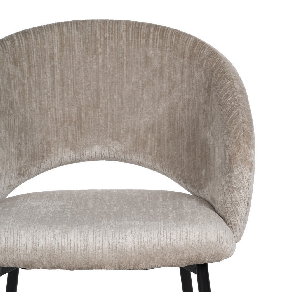 SILLA HIELO TEJIDO-METAL CONTRACT 58 X 60 X 80,50 CM