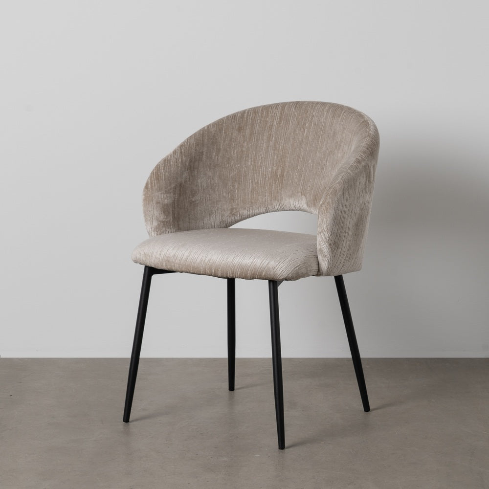 SILLA HIELO TEJIDO-METAL CONTRACT 58 X 60 X 80,50 CM