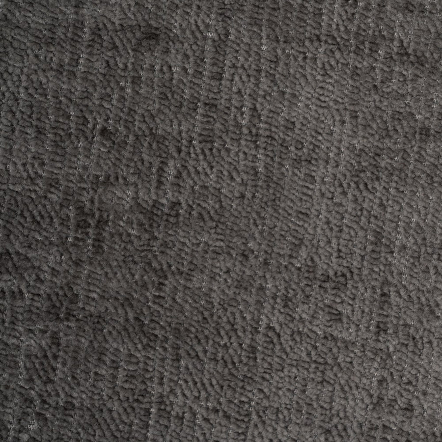DARK GREY ARMCHAIR FABRIC-METAL 58 X 58 X 83 CM