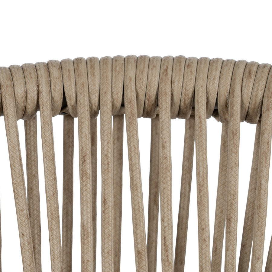 SILLA APILABLE PE-ALUMINIO EXTERIOR 57,50 X 56 X 74 CM