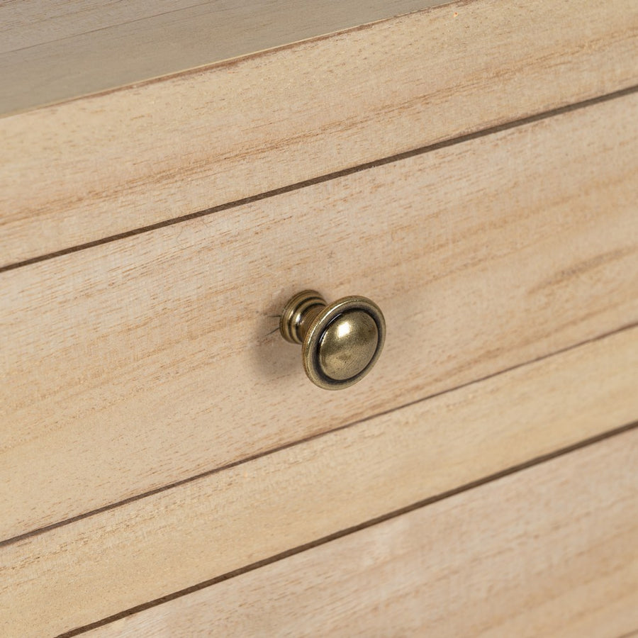 CONSOLA NATURAL DM-MADERA 63 X 26 X 85 CM