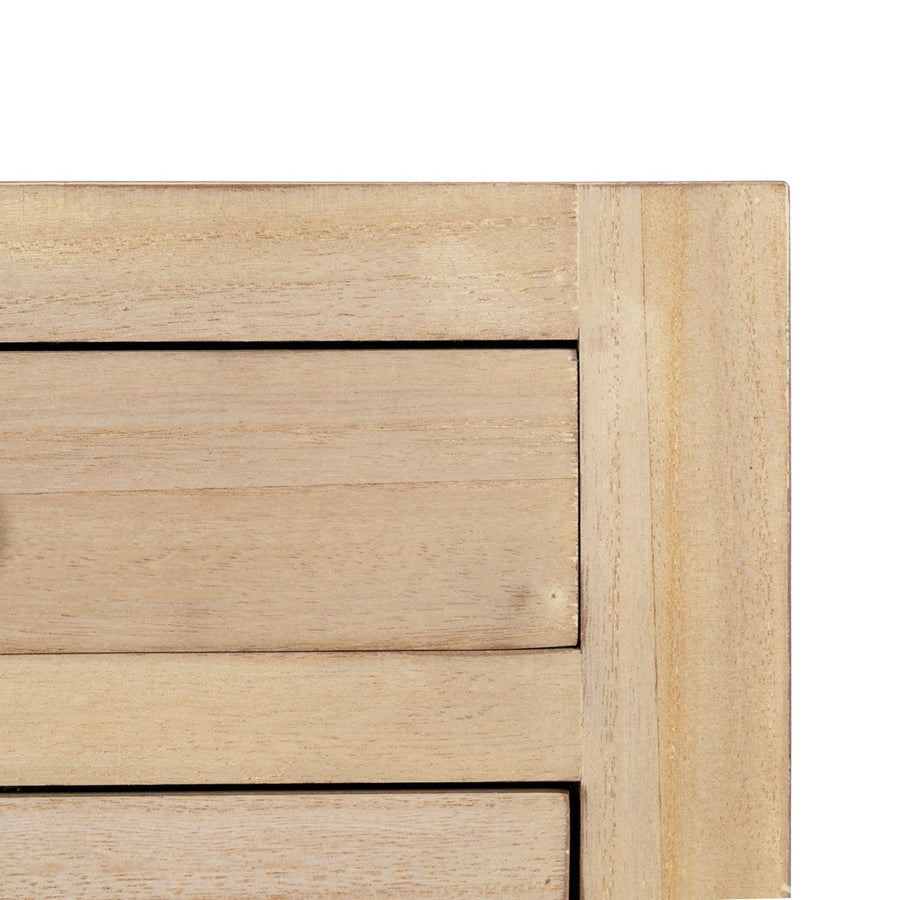 CONSOLA NATURAL DM-MADERA 63 X 26 X 85 CM