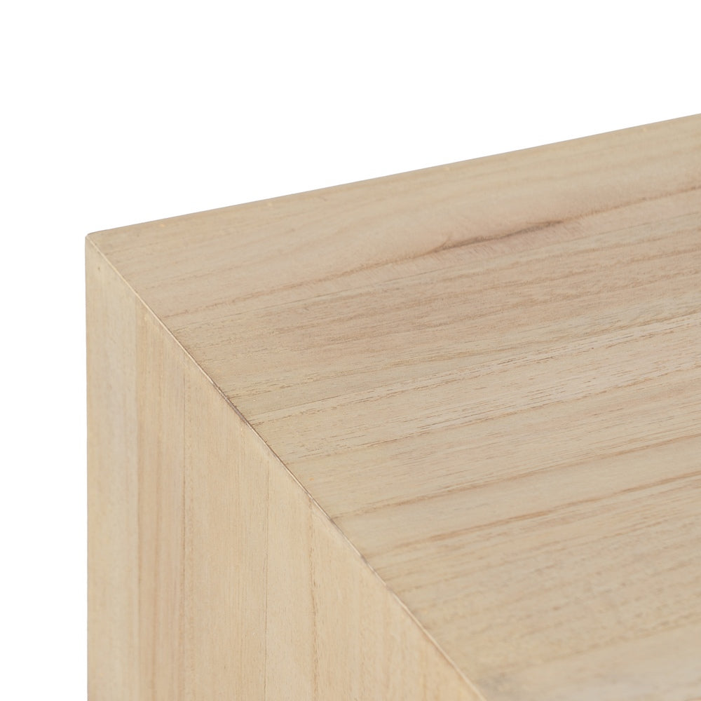 CONSOLA NATURAL DM-MADERA 85 X 26 X 85 CM