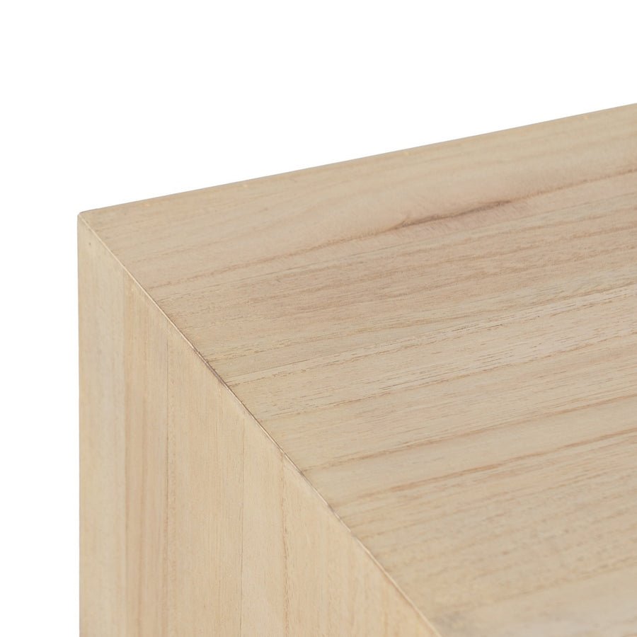 CONSOLA NATURAL DM-MADERA 85 X 26 X 85 CM