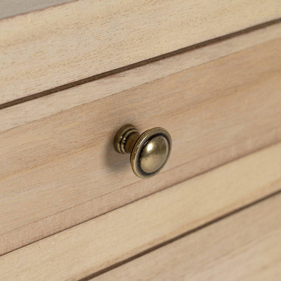 CONSOLA NATURAL DM-MADERA 85 X 26 X 85 CM