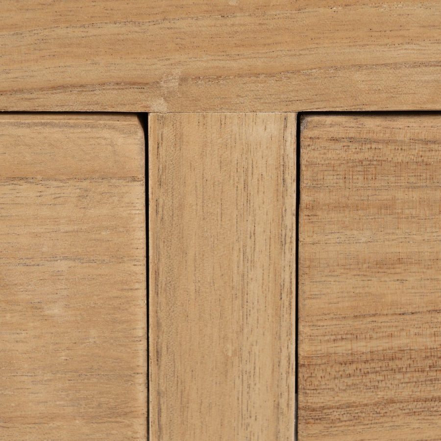 CONSOLA NATURAL MADERA MINDI ENTRADA 70 X 30 X 80 CM