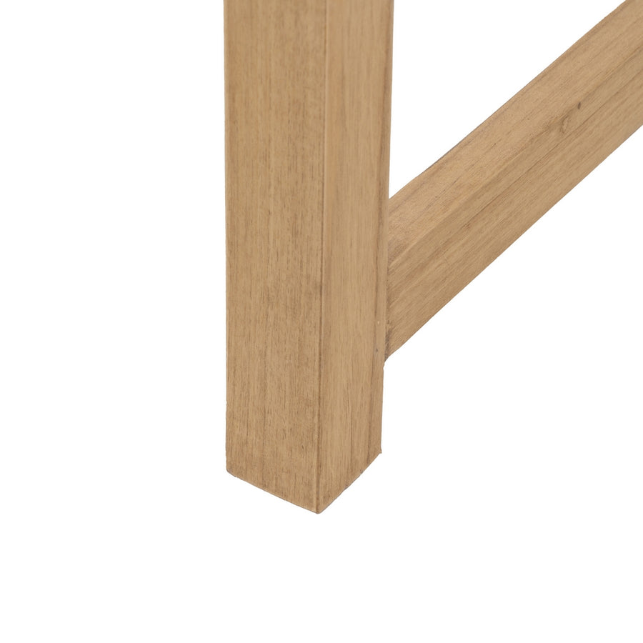 NATURAL MINDI WOOD SIDEBOARD 130 X 55 X 77 CM