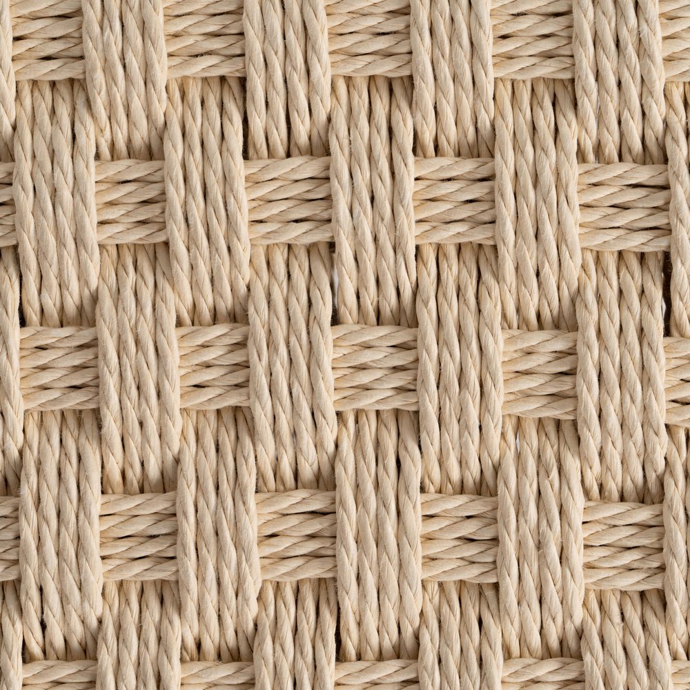 BANCO NATURAL CUERDA-METAL 100 X 35 X 46 CM