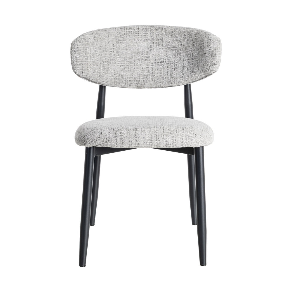 SILLA GRIS TEJIDO-METAL 53 X 51 X 76,50 CM