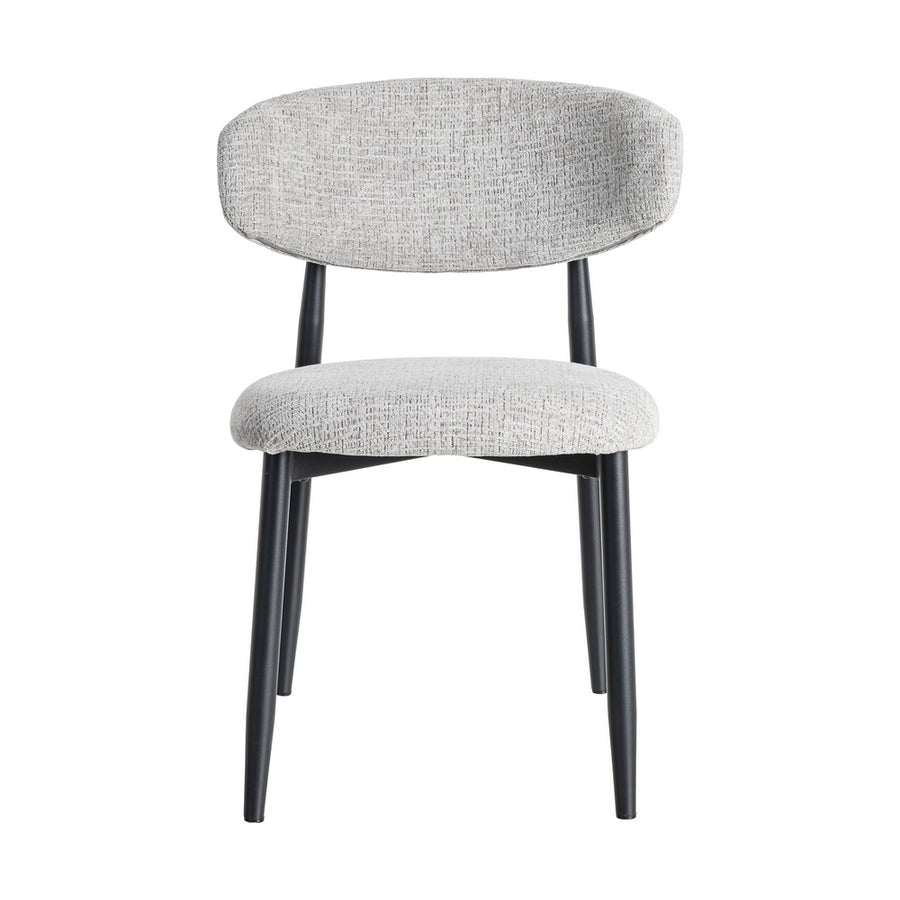 SILLA GRIS TEJIDO-METAL 53 X 51 X 76,50 CM