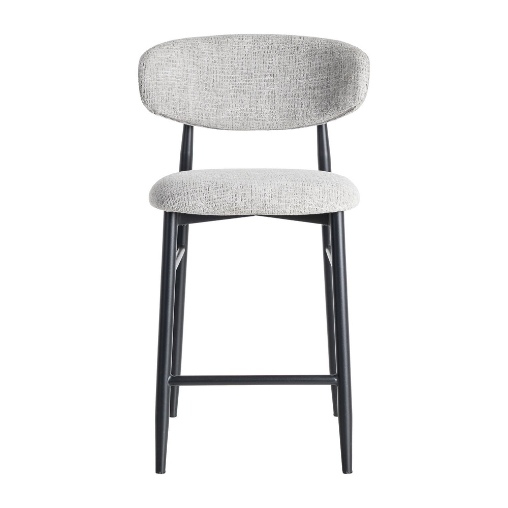 TABURETE 65CM GRIS TEJIDO-METAL 53 X 52 X 95 CM