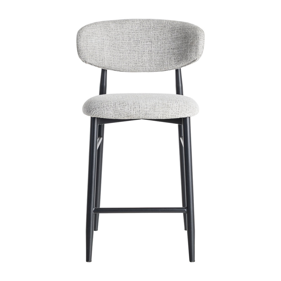 TABURETE 65CM GRIS TEJIDO-METAL 53 X 52 X 95 CM
