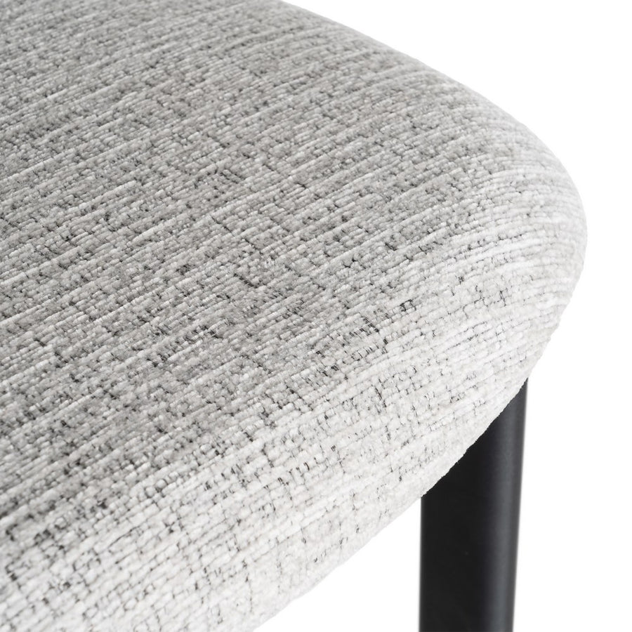 TABURETE 75CM GRIS TEJIDO-METAL 50 X 47 X 109 CM