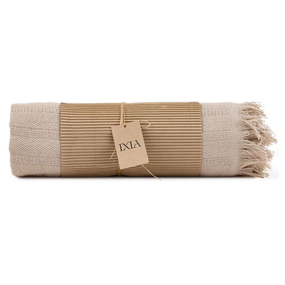 CAMEL QUILT COTTON TEXTILE/HOME 250 X 260 CM