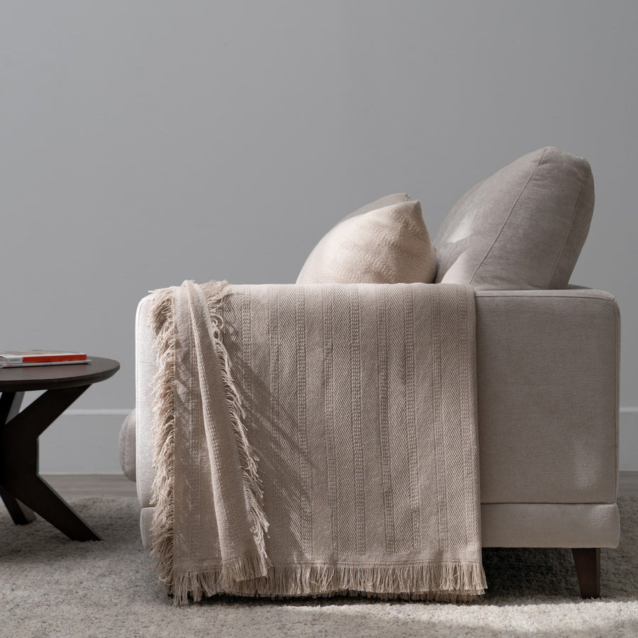 COLCHA CAMEL ALGODÓN TEXTIL/HOGAR 280 X 260 CM