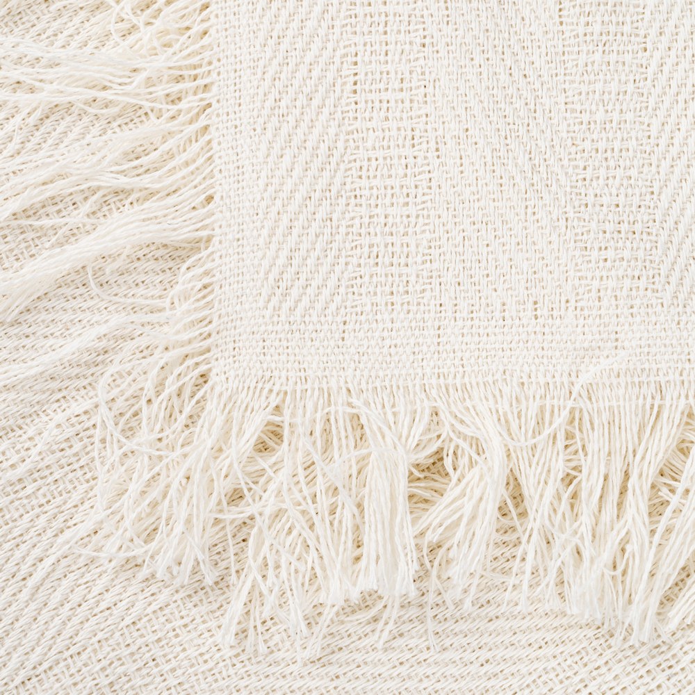 OFF-WHITE COTTON BEDSPREAD TEXTILES/HOME 200 X 260 CM