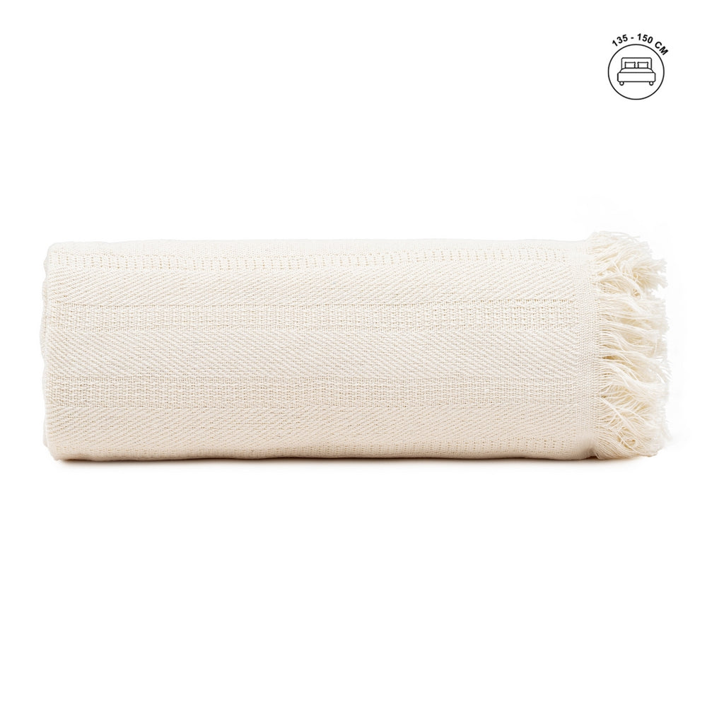 COLCHA CRUDO ALGOD�N TEXTIL/HOGAR 250 X 260 CM