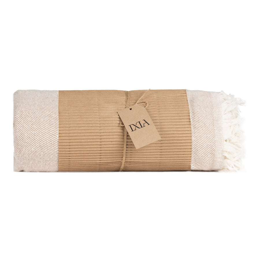 COLCHA CAMEL ALGODÓN TEXTIL/HOGAR 250 X 260 CM