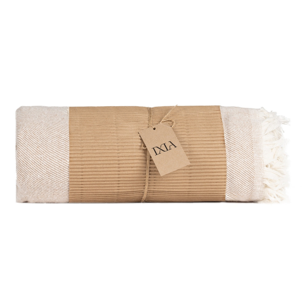 COLCHA CAMEL ALGODÓN TEXTIL/HOGAR 280 X 260 CM
