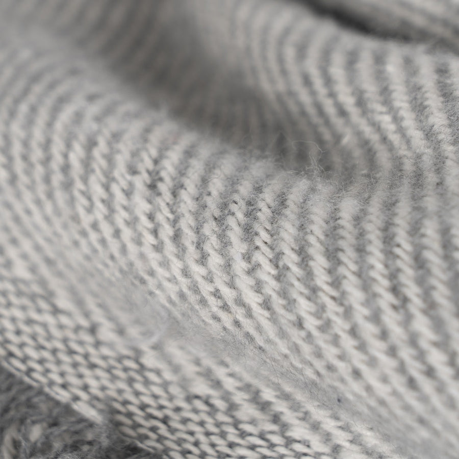 COLCHA GRIS PERLA ALGODÓN TEXTIL/HOGAR 200 X 260 CM