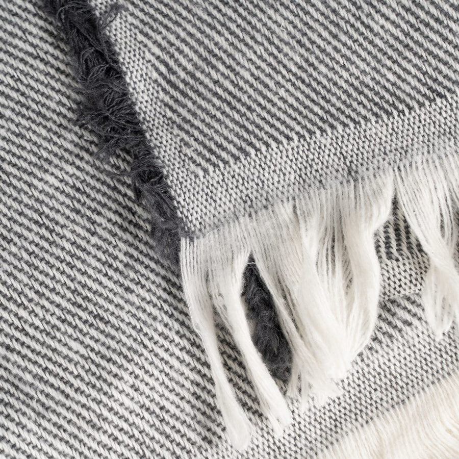 COLCHA ANTRACITA ALGODÓN TEXTIL/HOGAR 200 X 260 CM
