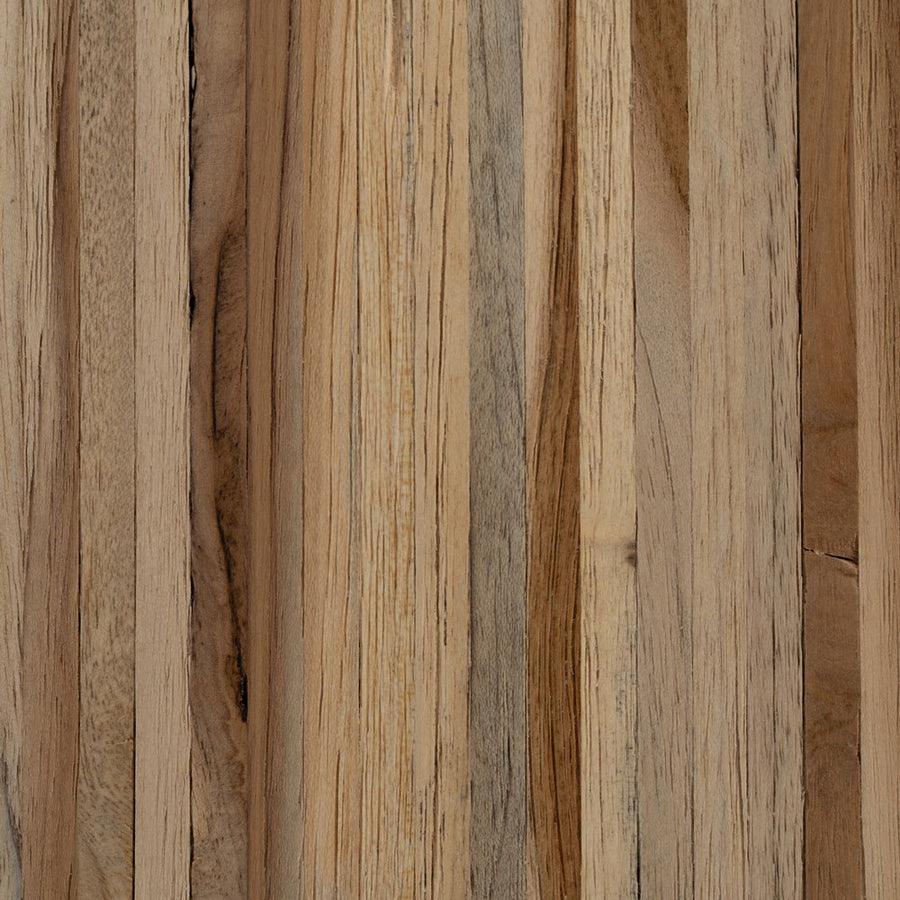 CONSOLA NATURAL MADERA DE TECA ENTRADA 85 X 30 X 85 CM