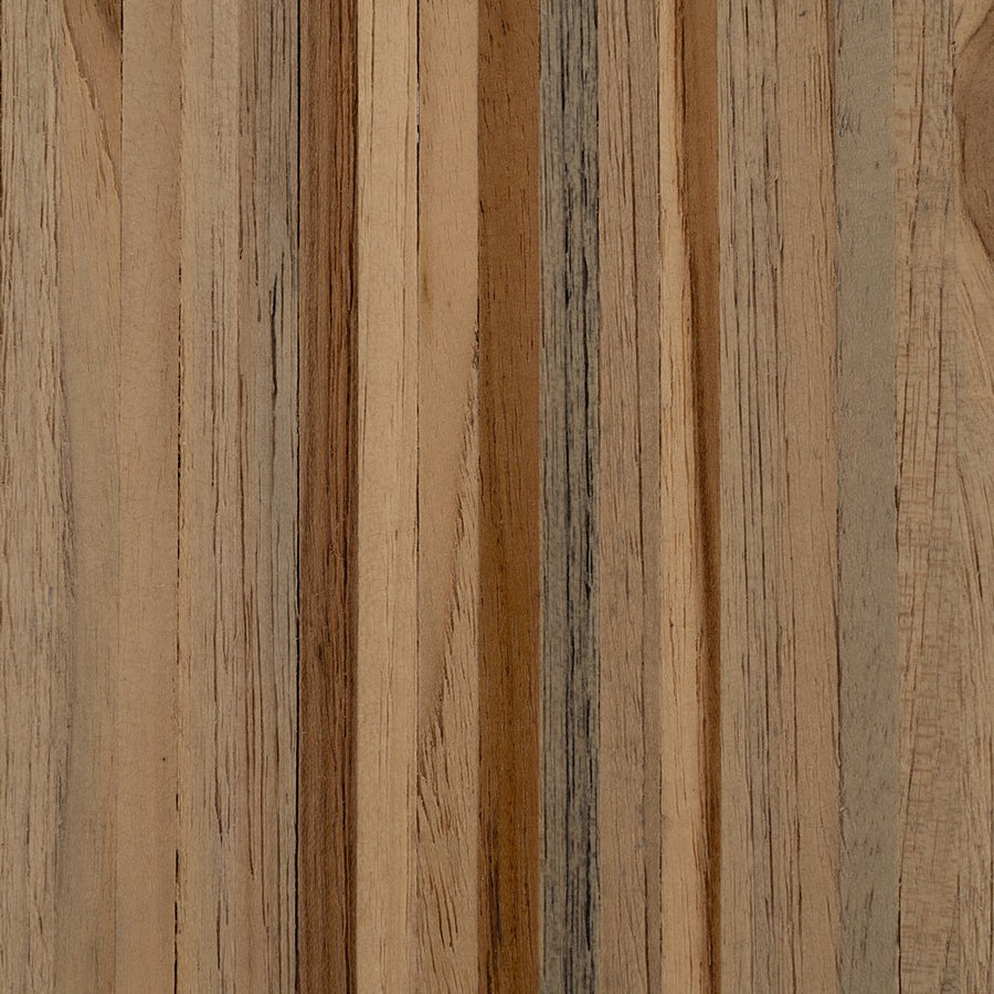 S/2 TEAK WOOD CONSOLE NATURAL 85 X 30 X 86 CM