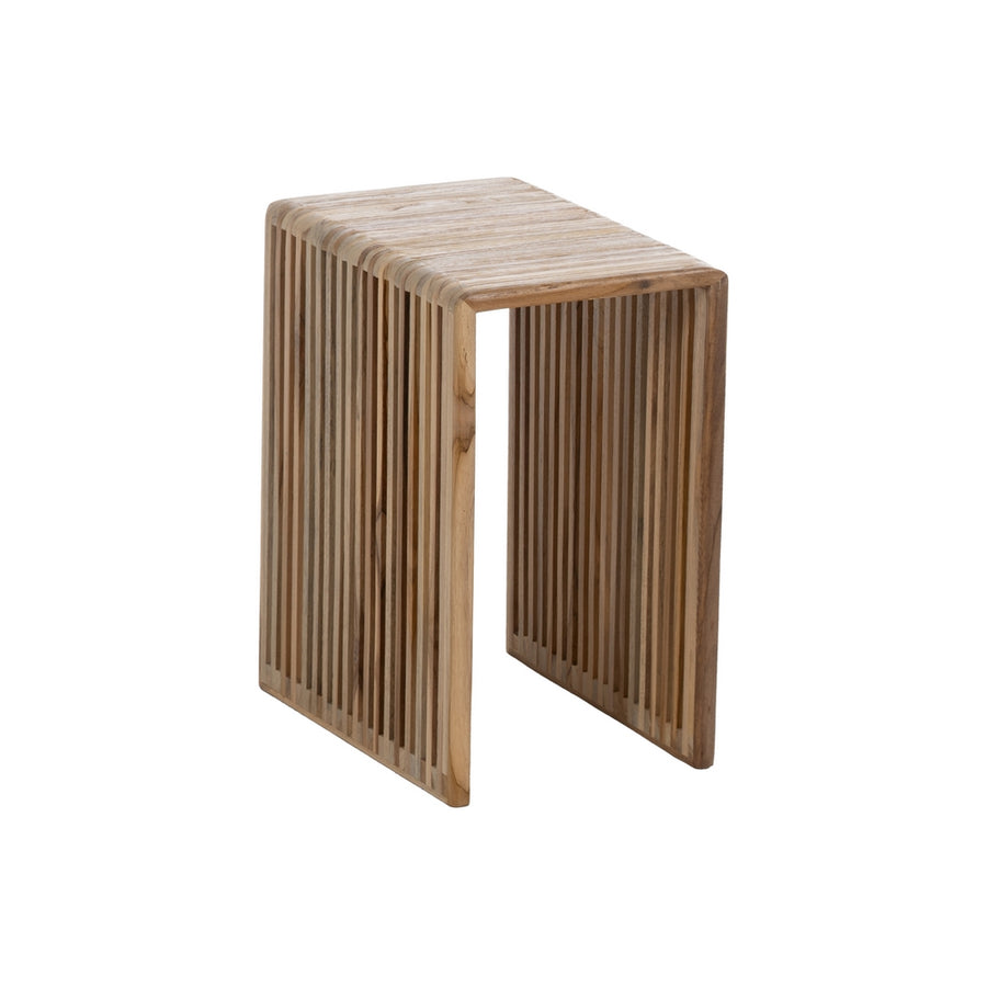 S/3 MESA AUXILIAR NATURAL MADERA DE TECA 41 X 34 X 50 CM