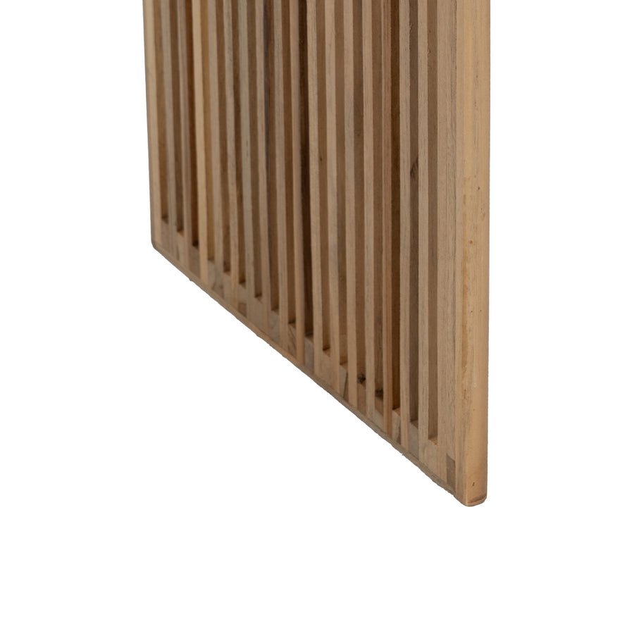 S/3 MESA AUXILIAR NATURAL MADERA DE TECA 41 X 34 X 50 CM
