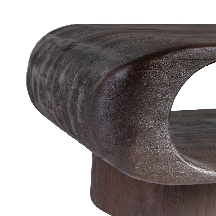 MESA CENTRO MADERA DE MANGO SALÓN 122 X 61 X 42 CM