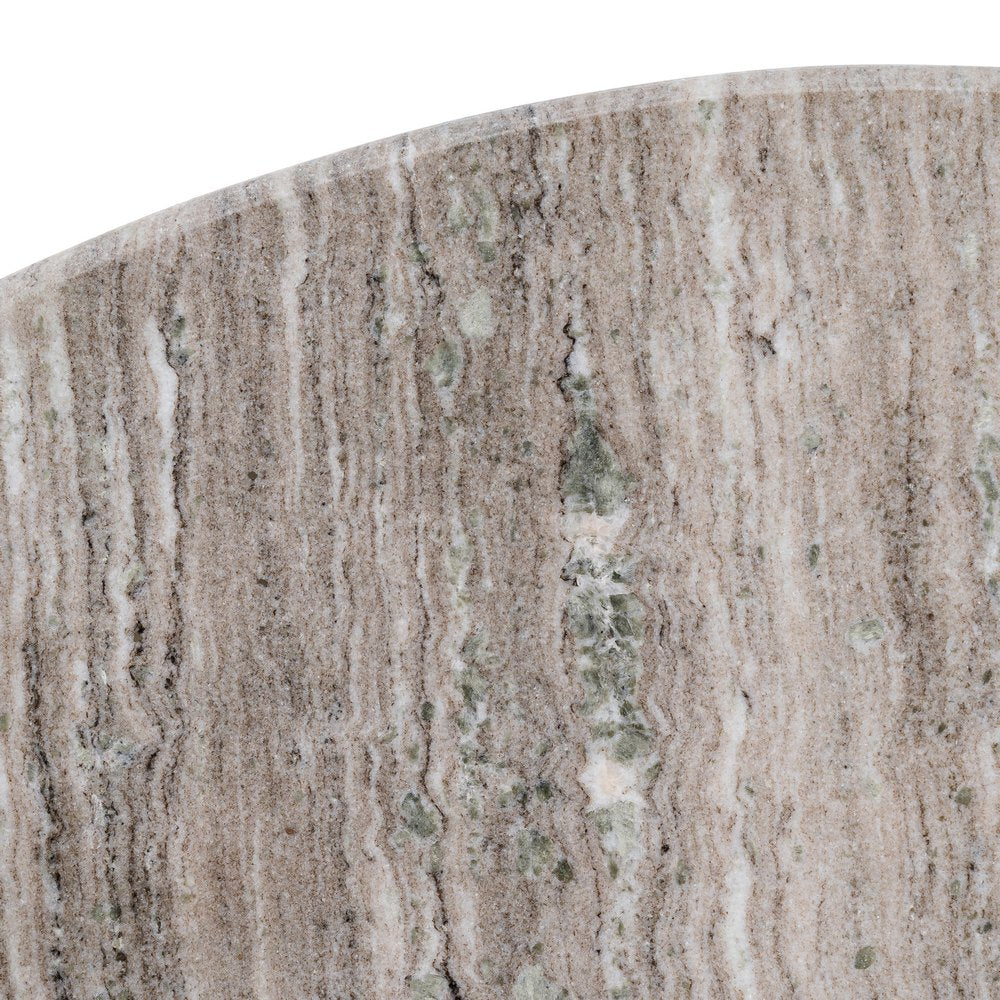 MESA COMEDOR MÁRMOL/MADERA SALÓN 115 X 115 X 76 CM