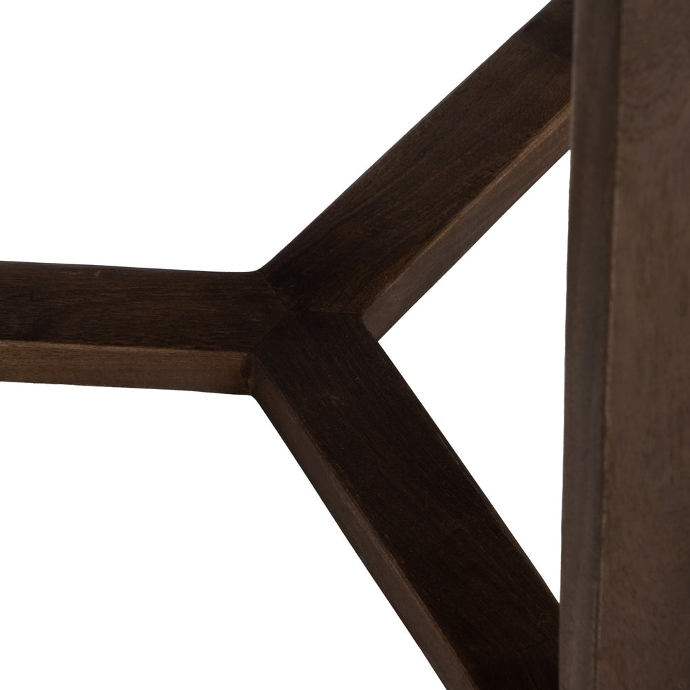 MESA CENTRO MADERA DE MANGO SALÓN 60 X 60 X 48 CM