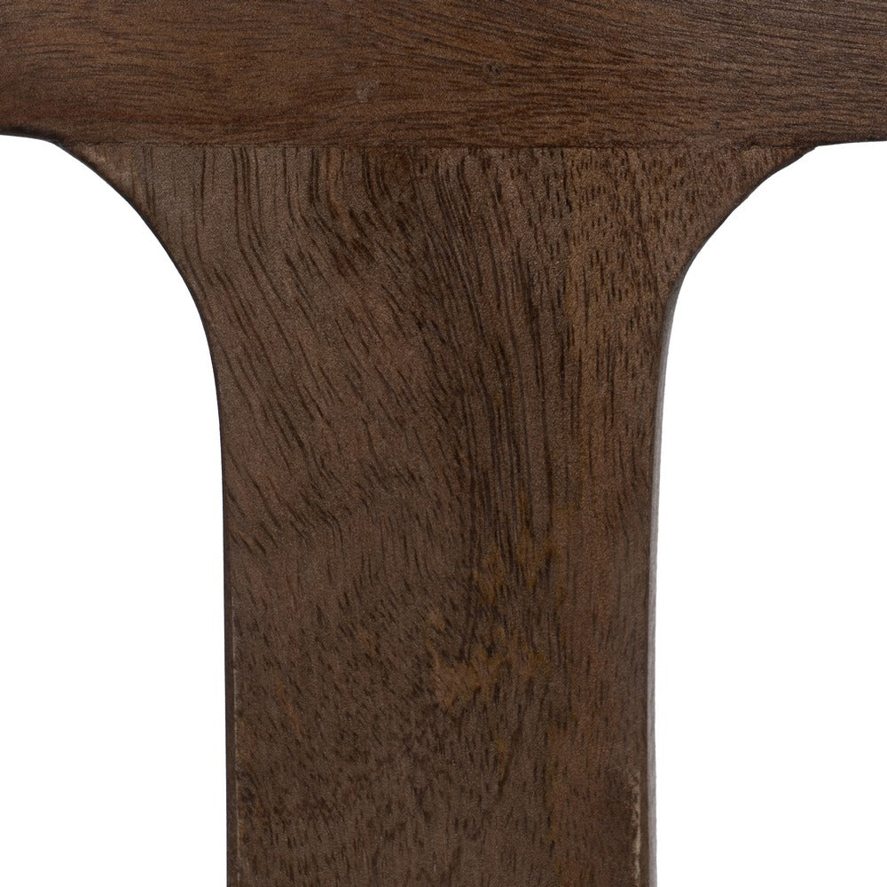MESA CENTRO MADERA DE MANGO SALÓN 60 X 60 X 48 CM