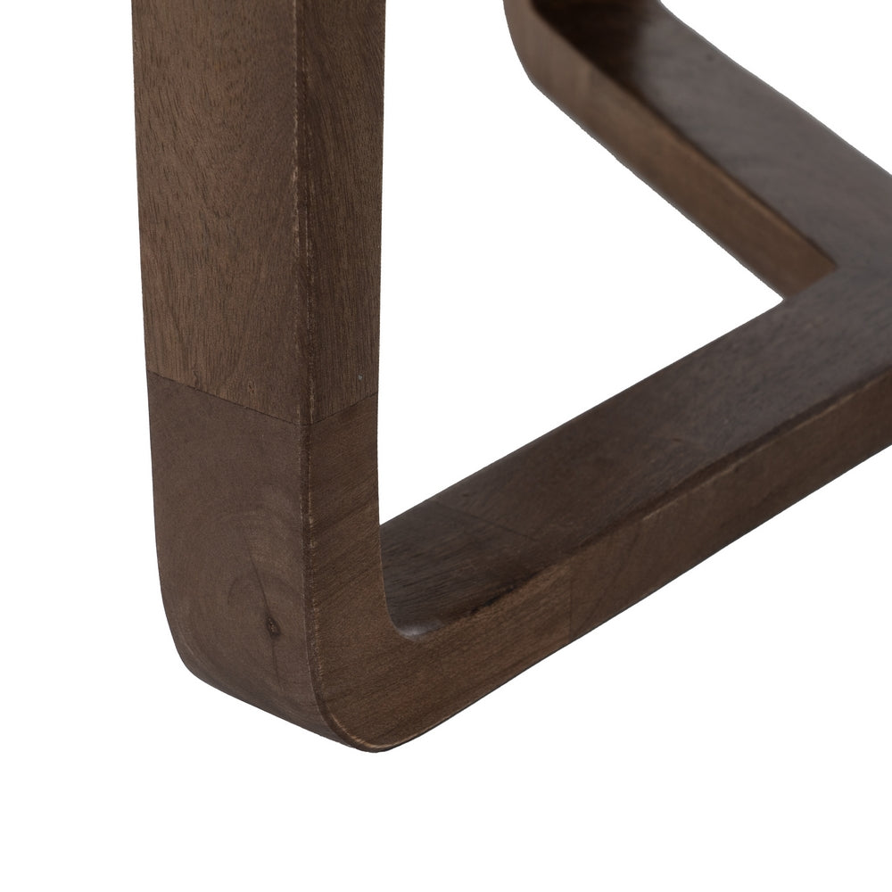 MESA CENTRO MADERA DE MANGO SALÓN 60 X 60 X 48 CM
