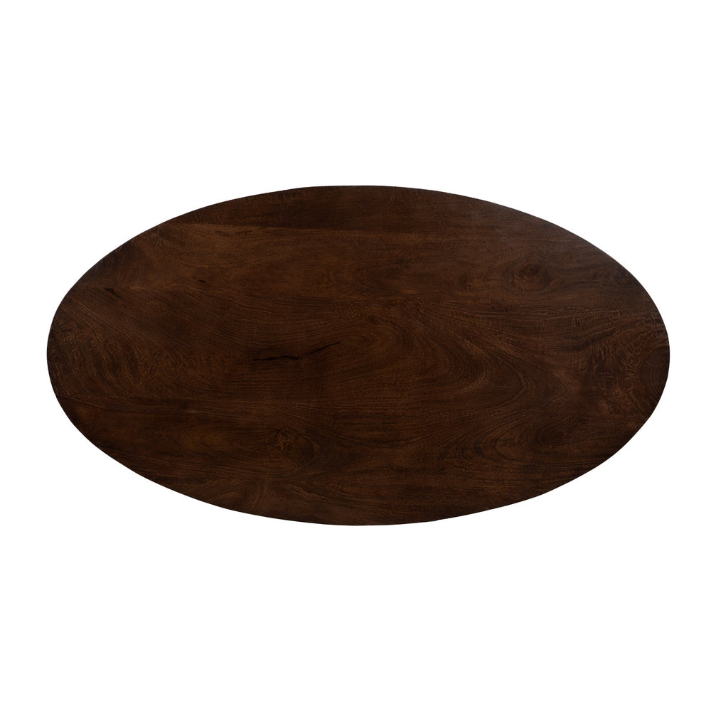 MESA CENTRO MADERA DE MANGO SALÓN 110 X 60 X 43 CM