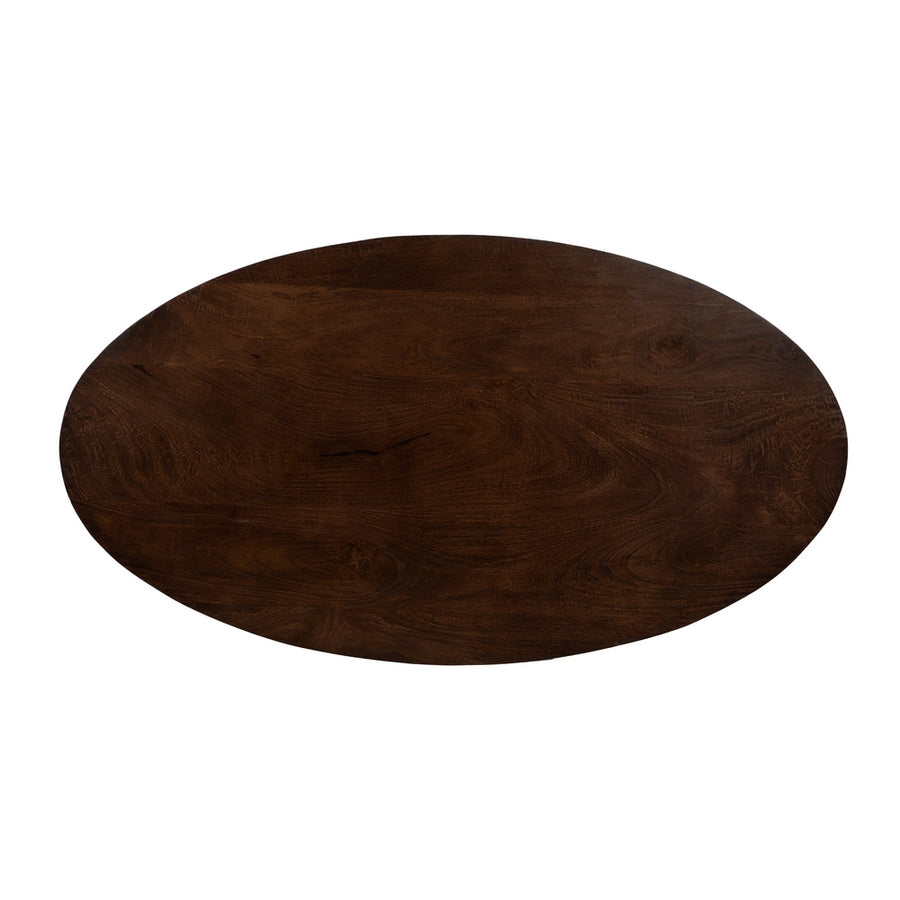 MESA CENTRO MADERA DE MANGO SALÓN 110 X 60 X 43 CM